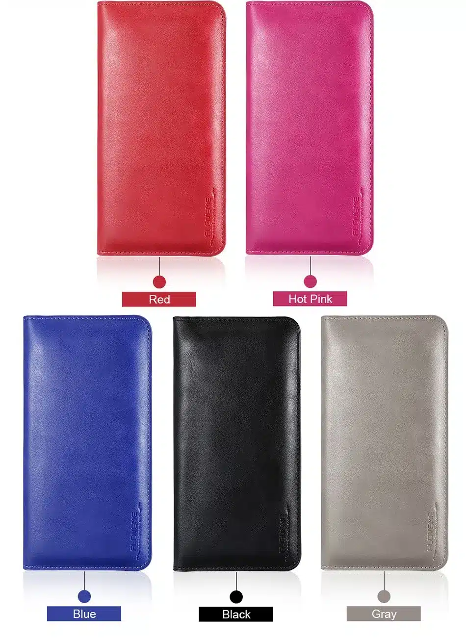 FLOVEME Leather Wallet Case For Samsung Galaxy Note 8 S8 S8 Plus S7 S6 Edge 5.5 Inch Cases For iPhone X 8 7 6 6S Plus Phone Bags 18
