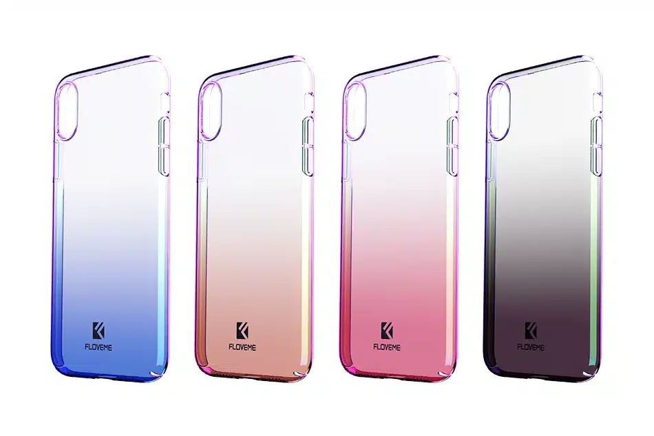 FLOVEME Changing Color Clear Case For iPhone X Case Mobile Phone Accessories For iPhone 8 7 6 6s Plus iPhone 5 5S Case 11