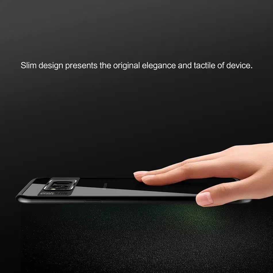 For Samsung Galaxy S8 Case, ROCK Full Protective Slim TPU & Acrylic Transparent Back Cover Case for Samsung Galaxy S8 plus Case 6