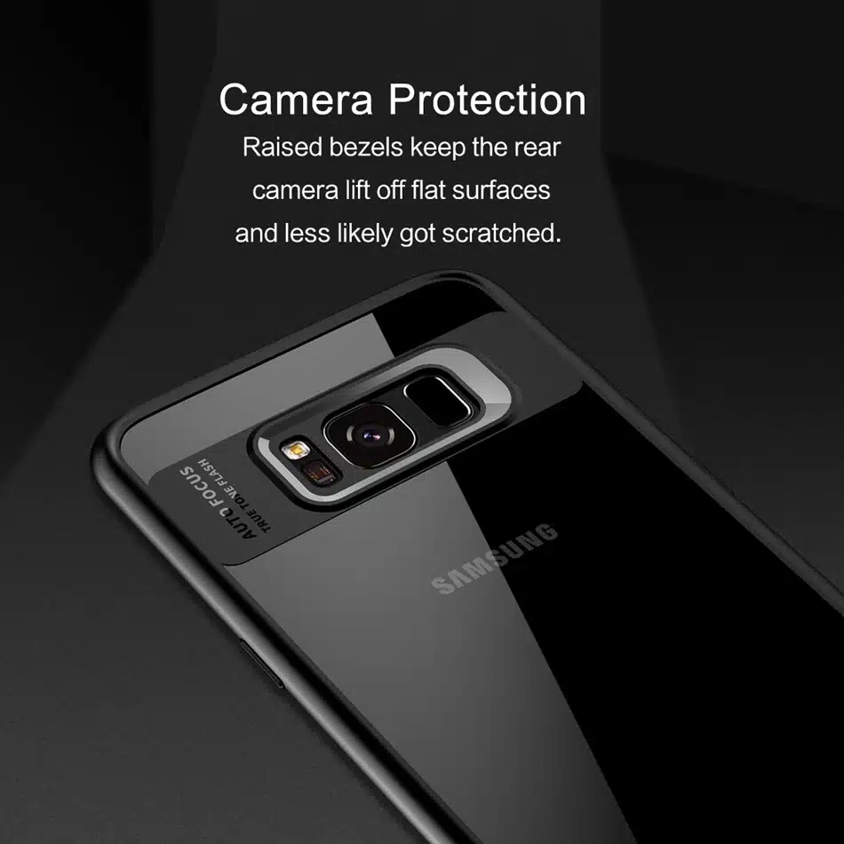 For Samsung Galaxy S8 Case, ROCK Full Protective Slim TPU & Acrylic Transparent Back Cover Case for Samsung Galaxy S8 plus Case 12