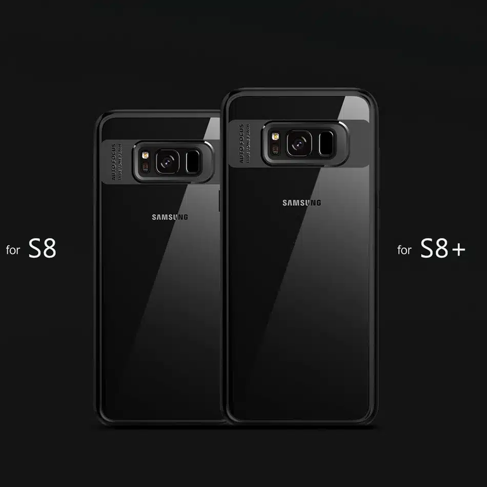 For Samsung Galaxy S8 Case, ROCK Full Protective Slim TPU & Acrylic Transparent Back Cover Case for Samsung Galaxy S8 plus Case 16