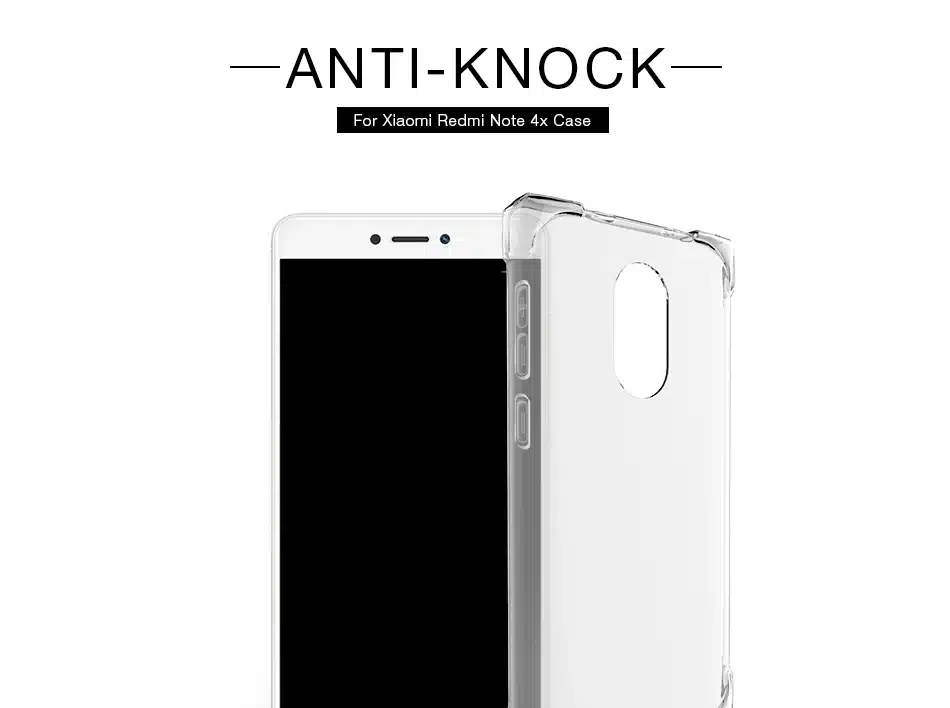 Pzoz redmi note 4x case silicone luxury Anti-knock xiaomi redmi note4x Cover Transparent Clear Protective xiomi note 4x 3gb 32gb 3