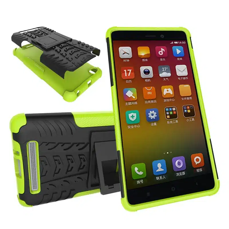 BYHeYang Xiaomi redmi 4 4 Pro case Redmi 4X Prime case cover TPU&PC Plastic Dual Armor Case with Stand For redmi 3S Prime 3 Pro 11