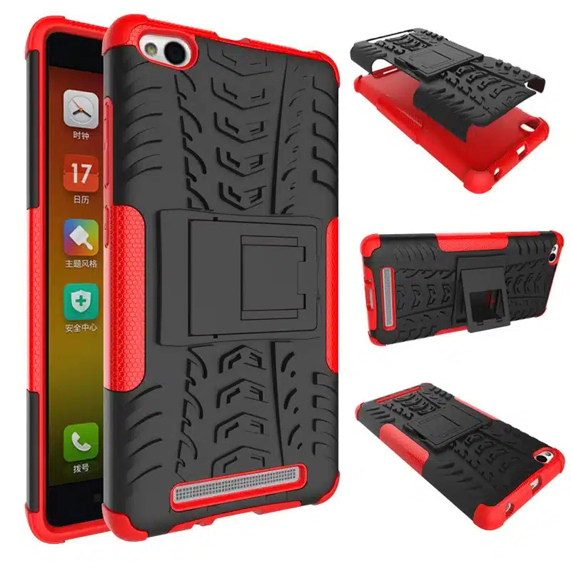 BYHeYang Xiaomi redmi 4 4 Pro case Redmi 4X Prime case cover TPU&PC Plastic Dual Armor Case with Stand For redmi 3S Prime 3 Pro 13