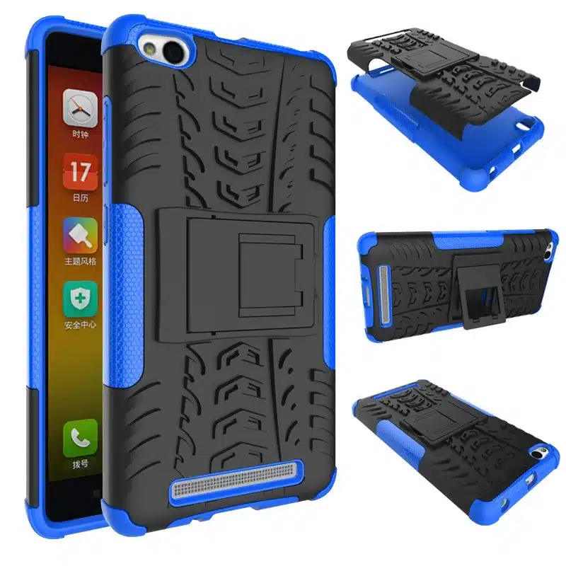 BYHeYang Xiaomi redmi 4 4 Pro case Redmi 4X Prime case cover TPU&PC Plastic Dual Armor Case with Stand For redmi 3S Prime 3 Pro 14