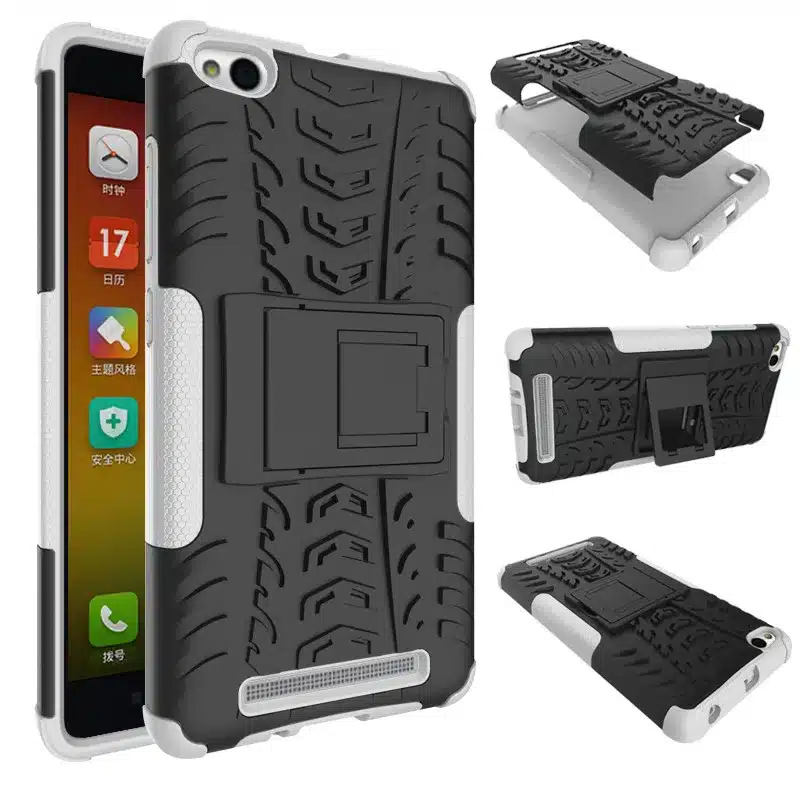 BYHeYang Xiaomi redmi 4 4 Pro case Redmi 4X Prime case cover TPU&PC Plastic Dual Armor Case with Stand For redmi 3S Prime 3 Pro 16