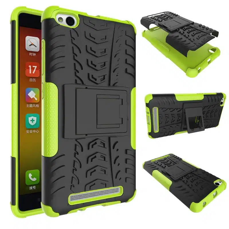 BYHeYang Xiaomi redmi 4 4 Pro case Redmi 4X Prime case cover TPU&PC Plastic Dual Armor Case with Stand For redmi 3S Prime 3 Pro 17