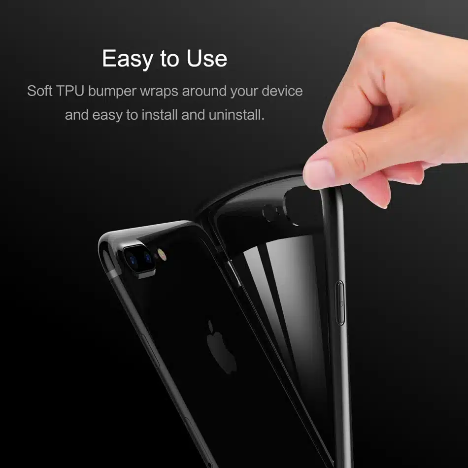 ROCK Slim Case for iPhone 7 6 6s plus, Transparent PC & TPU Silicone for iPhone Cover Coque for iPhone7 Case 10