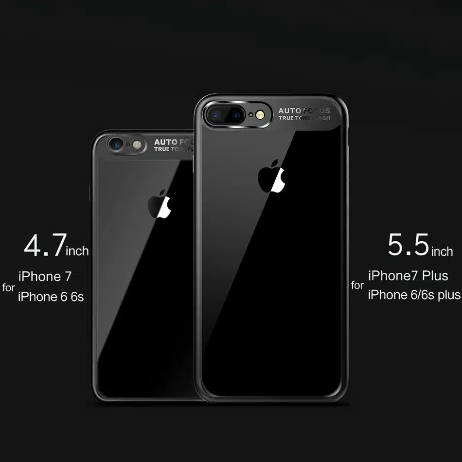 ROCK Slim Case for iPhone 7 6 6s plus, Transparent PC & TPU Silicone for iPhone Cover Coque for iPhone7 Case 16