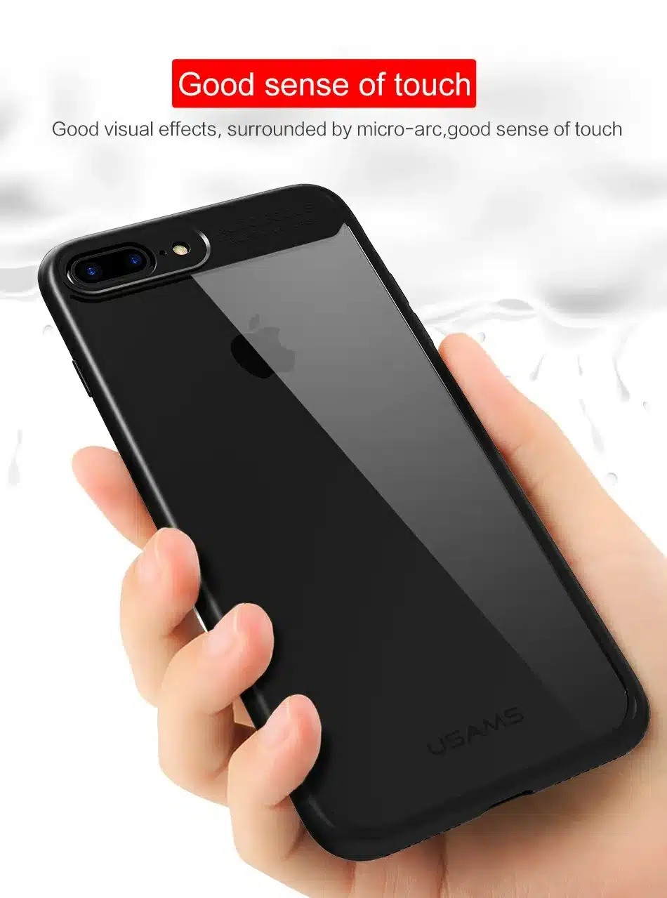 For iPhone 7 Case Full Protective USAMS TPU Transparent for Apple 7 Back Cover for iPhone 7 7 Plus cases iphone7 Coque Fundas 11