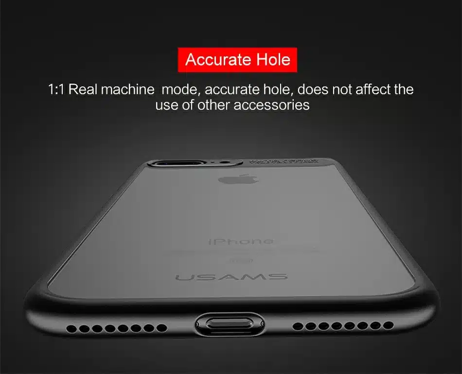 For iPhone 7 Case Full Protective USAMS TPU Transparent for Apple 7 Back Cover for iPhone 7 7 Plus cases iphone7 Coque Fundas 14