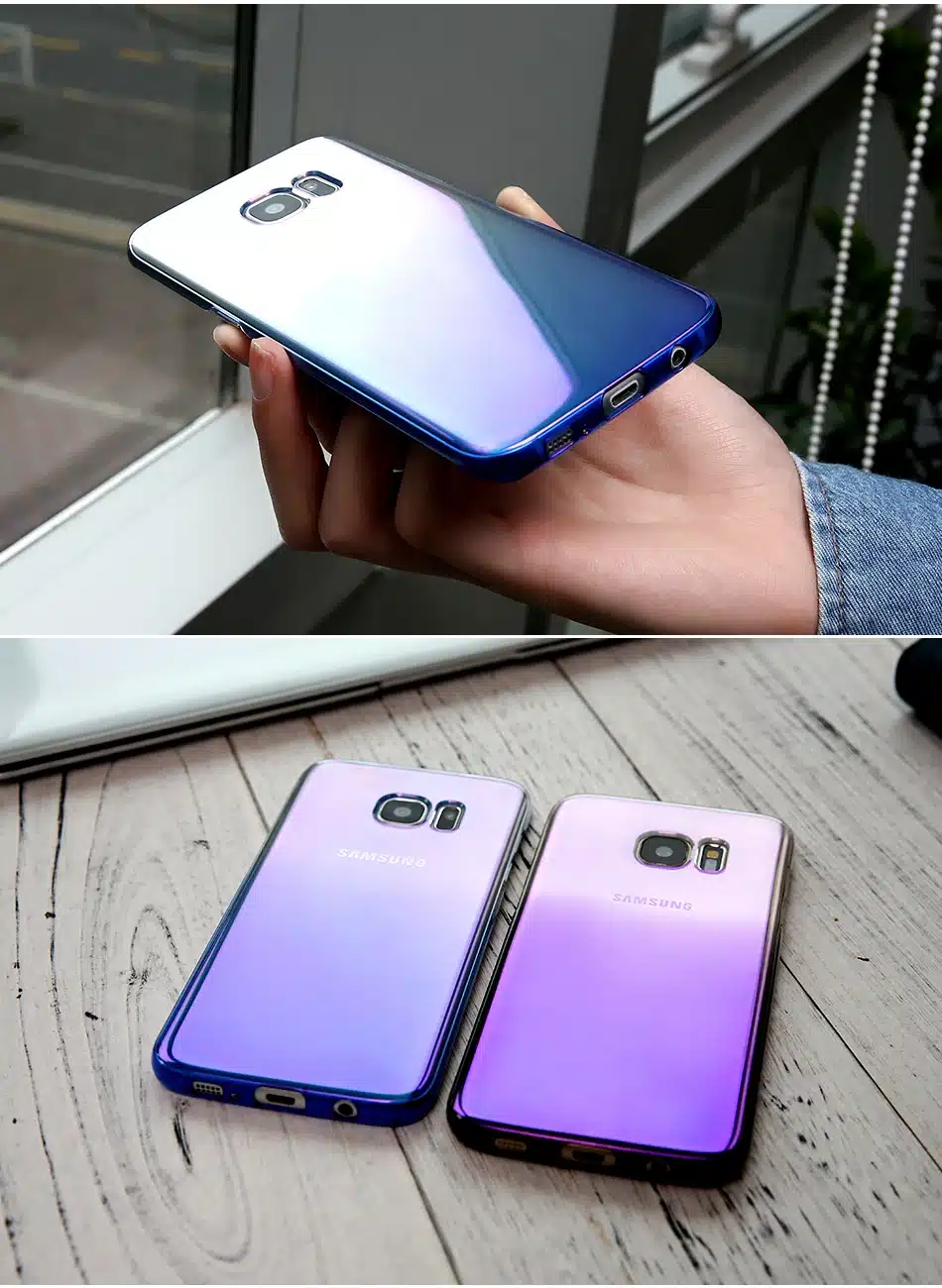FLOVEME Phone Case For iPhone 7 6s 6 Plus 5s Xiaomi redmi 4 pro Cases For Huawei P10 Samsung Galaxy S6 S7 S8 Edge Cover Blue-Ray 15