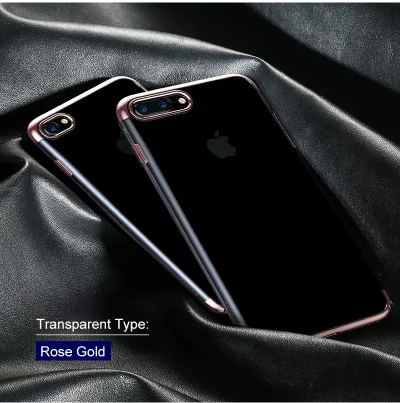 Baseus PC Hard Case For iPhone 7 Cover For iPhone 7 Plus Case Anti-scratch Electroplating Protective Phone Bag Shell Coque 24