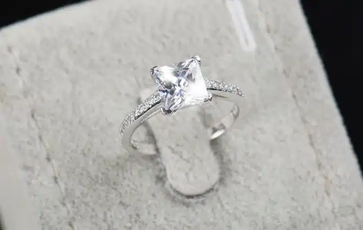 2016 Rainbow Jewel Engagement AAAAA Cubic Zircon Fashion Rings Real 925 sterling silver wedding ring bridal Jewelry for women 23