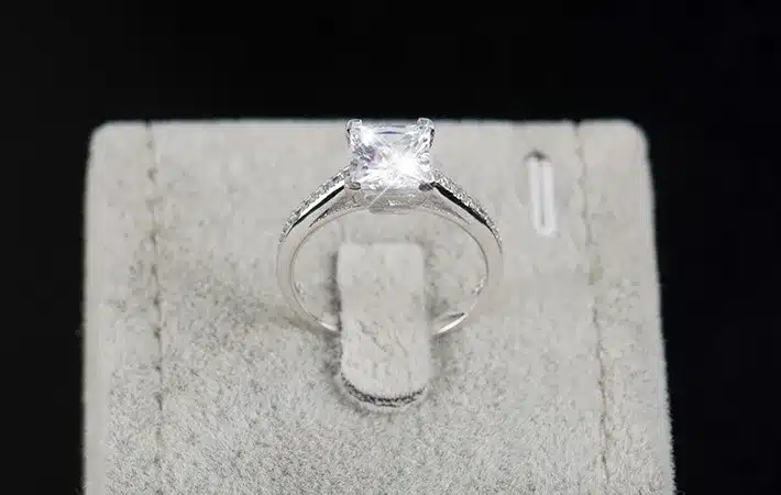 2016 Rainbow Jewel Engagement AAAAA Cubic Zircon Fashion Rings Real 925 sterling silver wedding ring bridal Jewelry for women 25