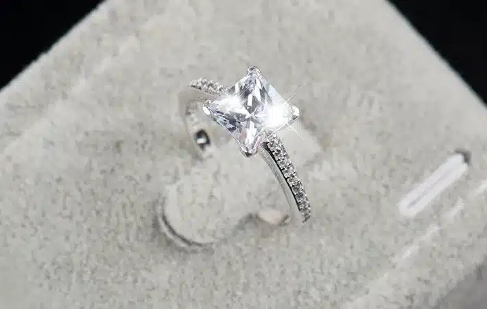 2016 Rainbow Jewel Engagement AAAAA Cubic Zircon Fashion Rings Real 925 sterling silver wedding ring bridal Jewelry for women 26