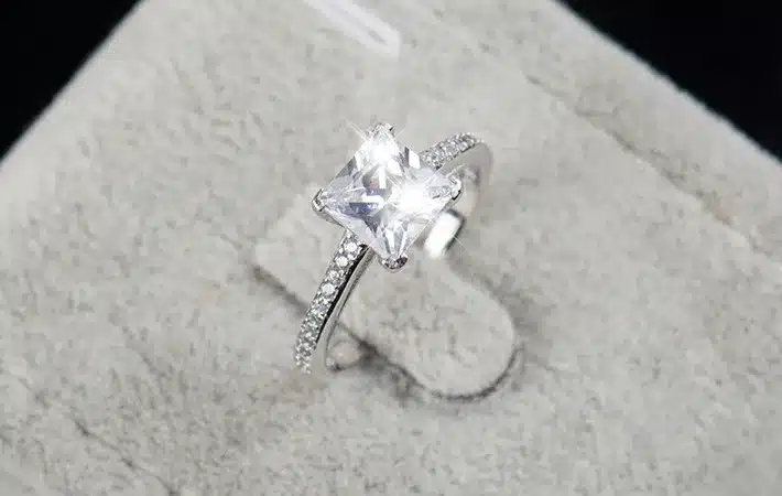 2016 Rainbow Jewel Engagement AAAAA Cubic Zircon Fashion Rings Real 925 sterling silver wedding ring bridal Jewelry for women 27