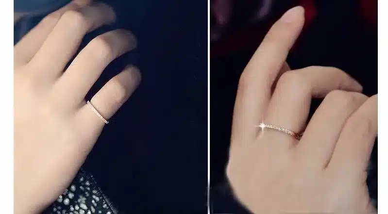 CWWZircons 3 pcs Mix Colors Women CZ Stones Engagement Wedding Rings Set Rose Gold Color Fashion Famous Brand Ring Jewelry R093 32