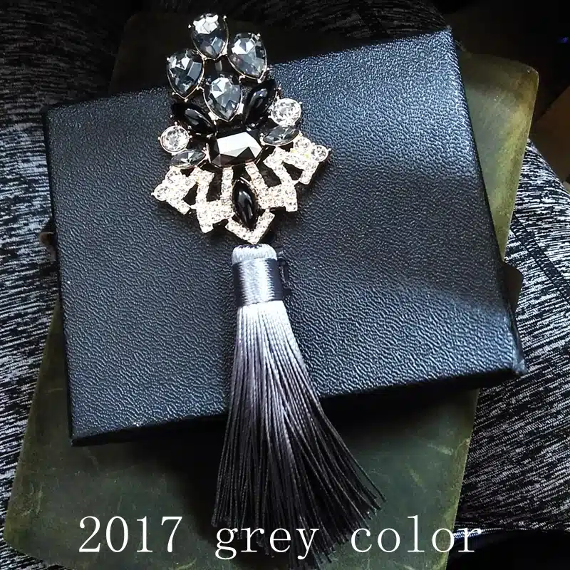 Brincos Grandes Trendy 2017 Big Crystal Long Water Drop Tassel Earrings for Women statement bohemia earrings 12