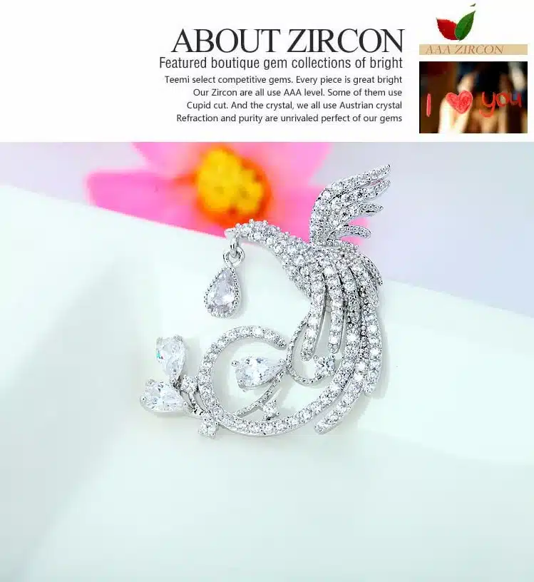 LUOTEEMI Best Selling Unique New Arrival Jewelry High Quality Clear Multi CZ Phoenix Stud Earrings for Women Wedding Brincos 22
