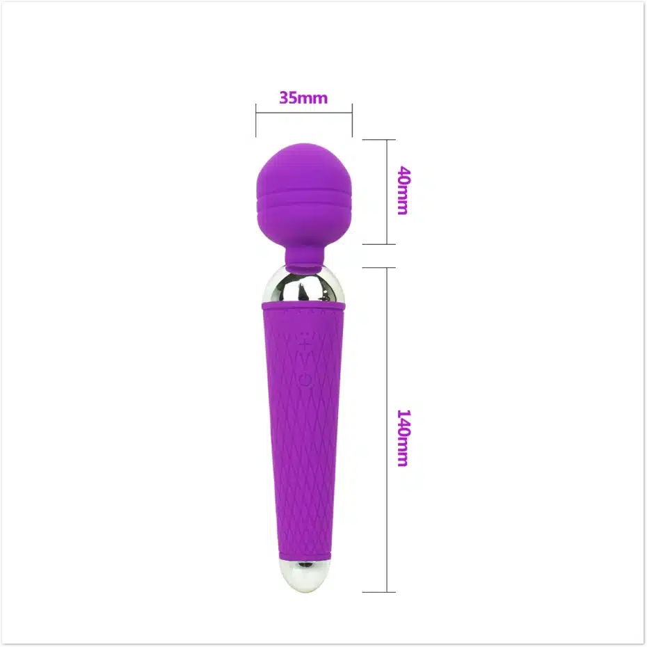 Powerful Vibrator for Woman oral clit Adult Sex Toys Personal Massager Magic Wand AV G Spot Waterproof Rechargeable Massage [49 16