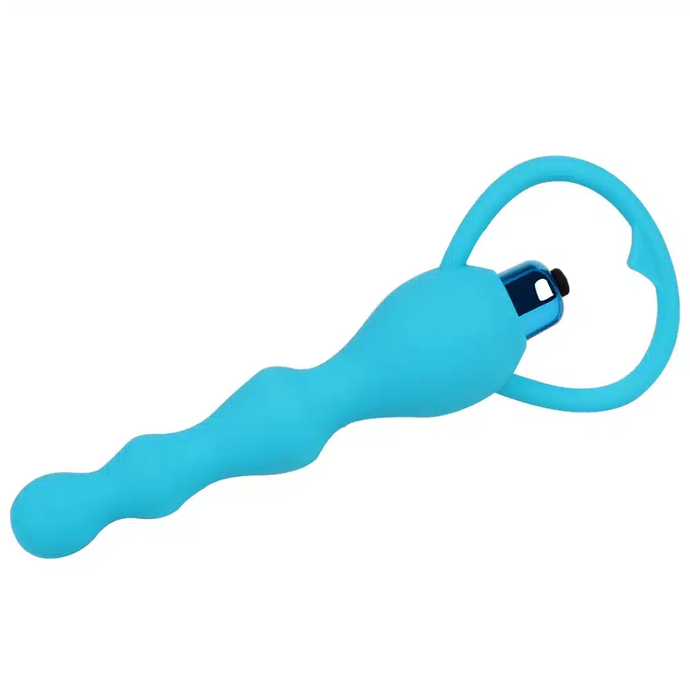 IKOKY Waterproof Silicone Anal Beads Vibrator Butt Plug Sex Products Anal Sex Toys 5