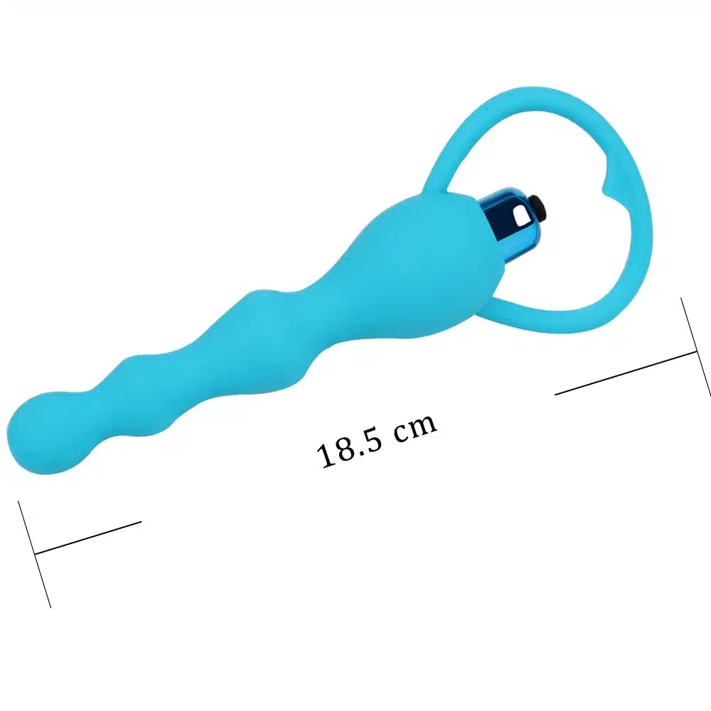 IKOKY Waterproof Silicone Anal Beads Vibrator Butt Plug Sex Products Anal Sex Toys 8