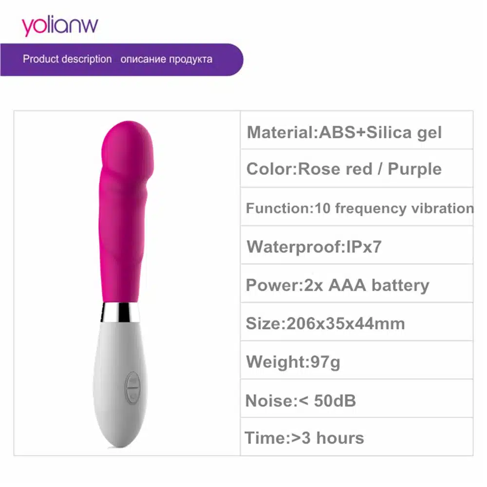Sex Products Sales 10 Speed Mute Vibrator for Women G Spot Massager Sex Toys for Woman Sexo Vibrator Anal Plug Masturbator 10