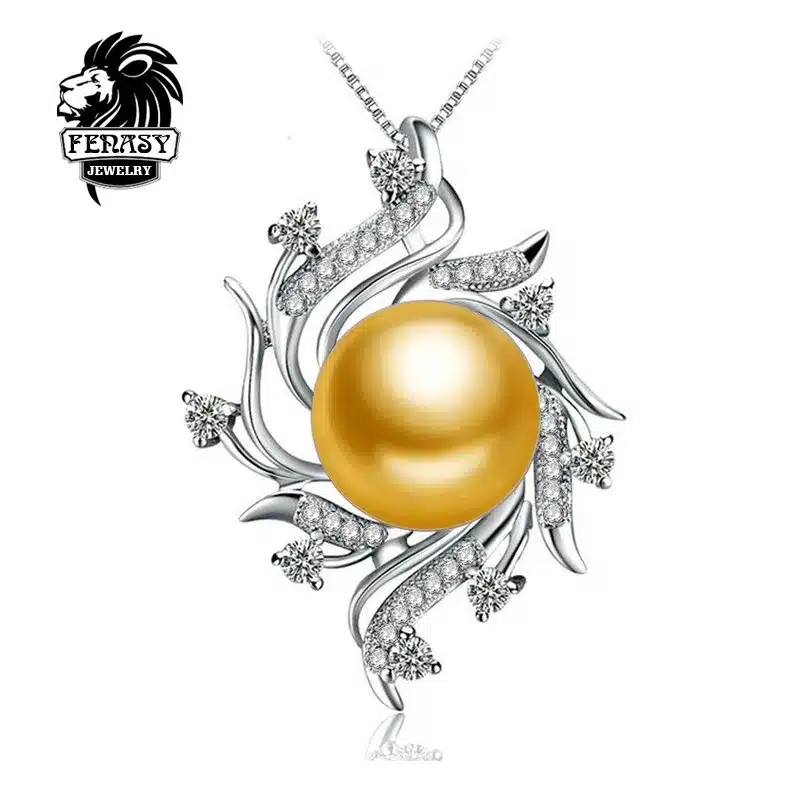 Bohemian Necklace Pearl Jewelry necklaces & pendants Pearl brand fashion necklace women Natural pearl necklace,FENASY 26