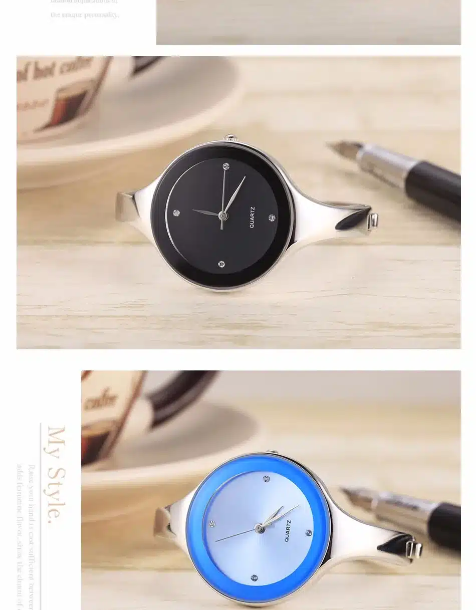 GEEKTHINK Luxury Brand Fashion Quartz Watch Women Ladies Stainless Steel Bracelet Watches Casual Clock Female Dress Gift Relogio 9