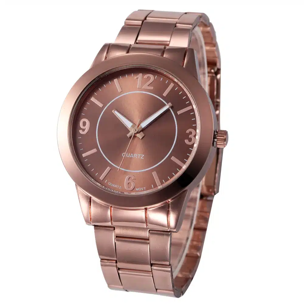 Relogio Feminino Women Watch Rose Gold Silver Fashion Women Bracelet Watch quartz Analog wrist watch montre femme Hot Sale M4 9