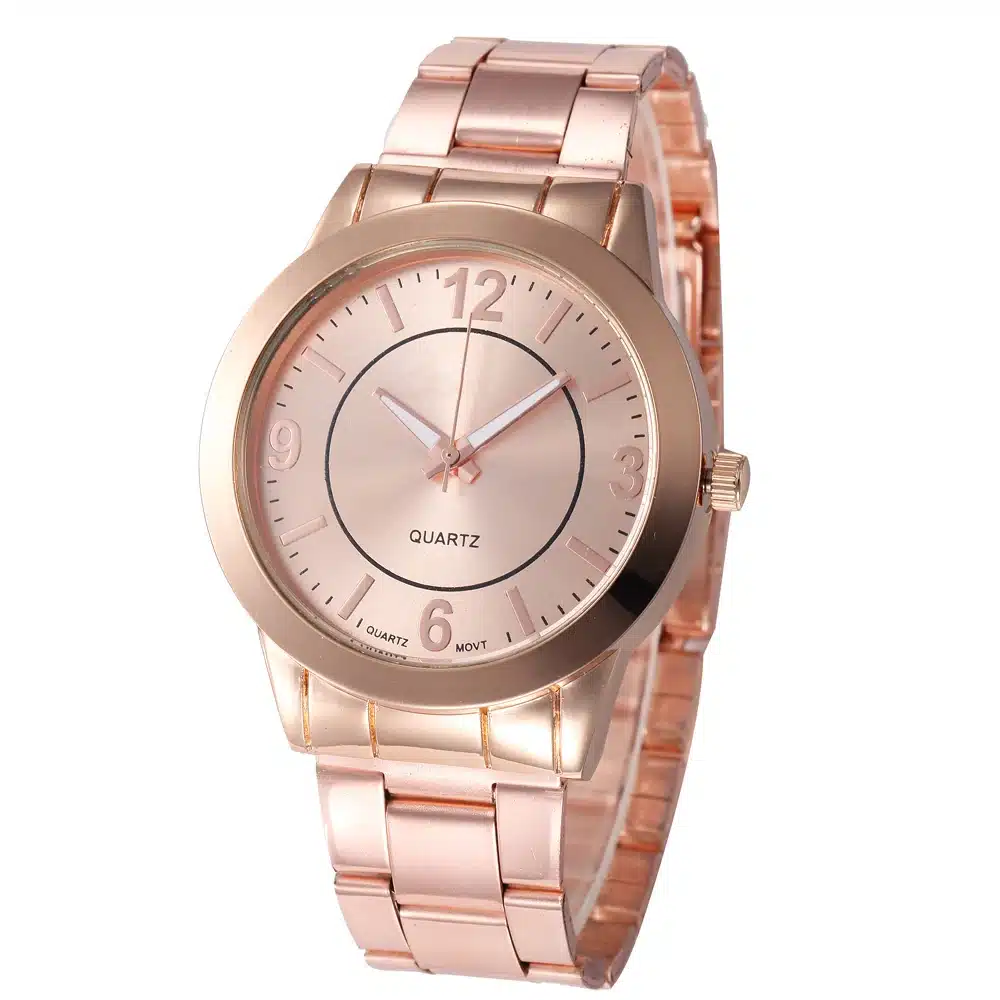 Relogio Feminino Women Watch Rose Gold Silver Fashion Women Bracelet Watch quartz Analog wrist watch montre femme Hot Sale M4 11