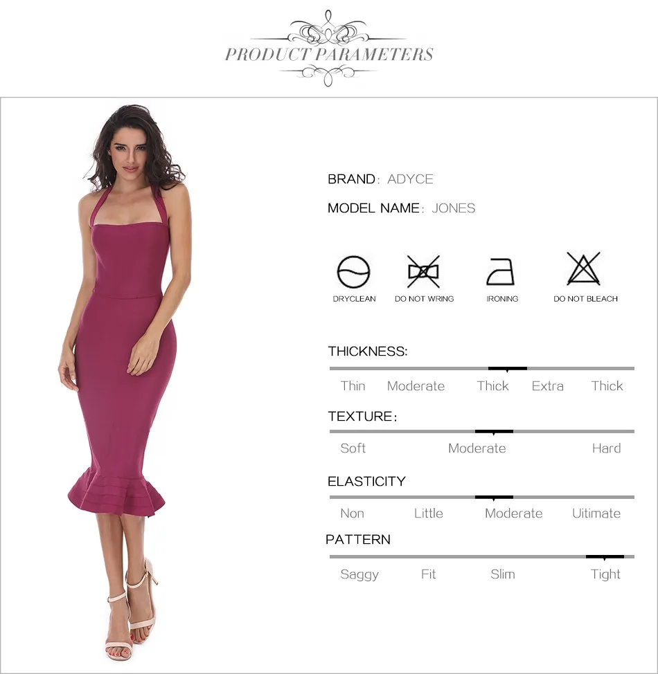 2017 New Women Party Bodycon Bandage Dress Sexy Khaki Wine Red Off Shoulder Halter Fishtail Midi Club Backless summer Dresses 13