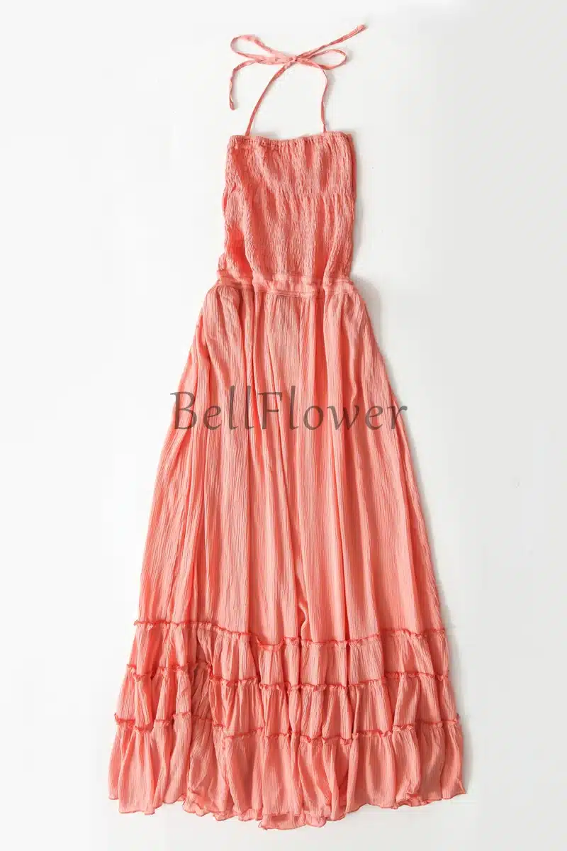 BellFlower Summer Dress Women Bohemian Sleeveless People Sexy Boho Dresses Backless Party Hippie Bandage Beach Dress Vestidos 20