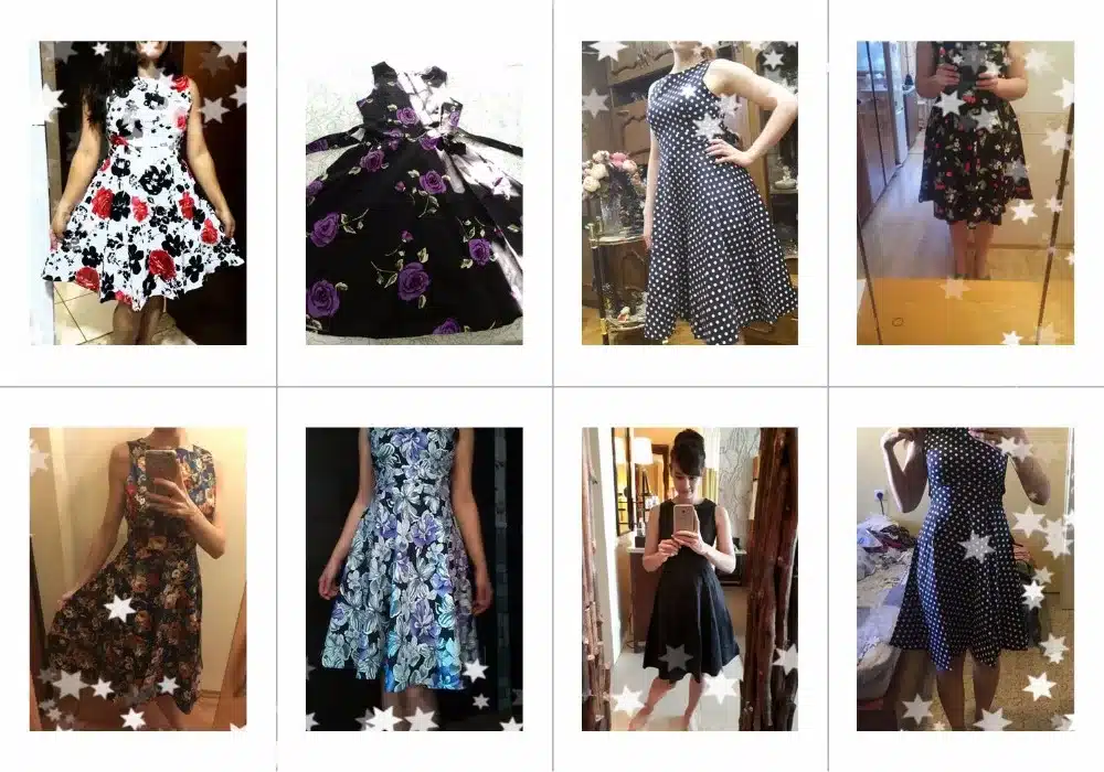 ACEVOG Women Dress Retro Vintage 1950s 60s Rockabilly Floral Swing Summer Dresses Elegant Bow-knot Tunic Vestidos Robe Oversize 15