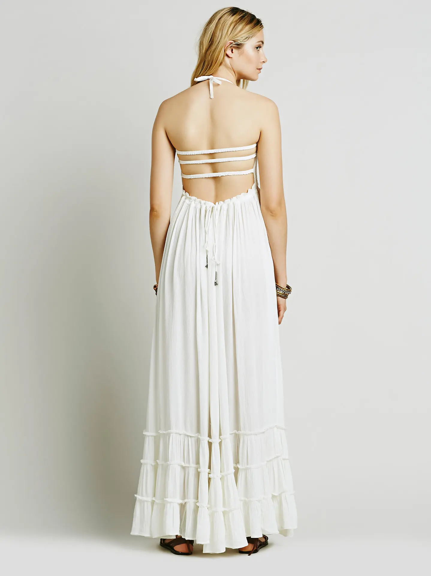 2017 Beach dress sexy dresses boho bohemian people Holiday summer long backless cotton women party hippie chic vestidos mujer 23