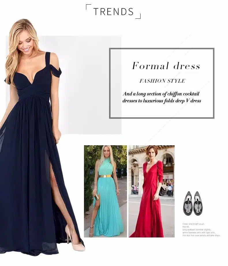 HAOYIHUI Brand New Summer Vestidos Floor Length Solid Dinner Sexy Dress Side Slit V Neck Spaghetti Strap Female Gown Dresses 17