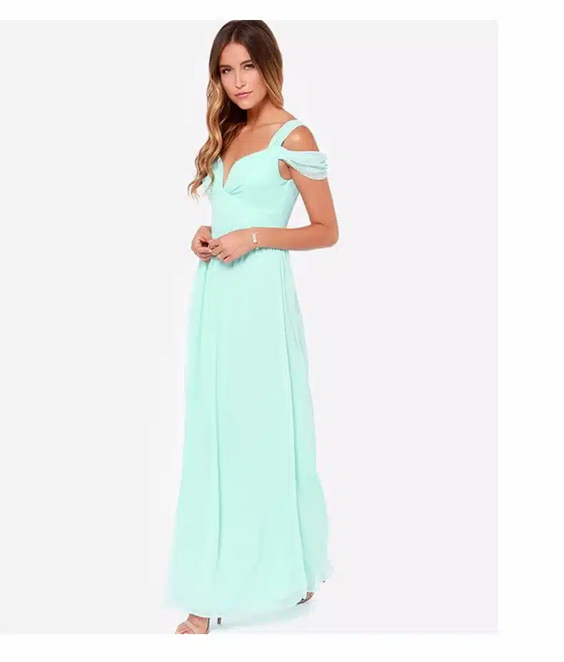 HAOYIHUI Brand New Summer Vestidos Floor Length Solid Dinner Sexy Dress Side Slit V Neck Spaghetti Strap Female Gown Dresses 21