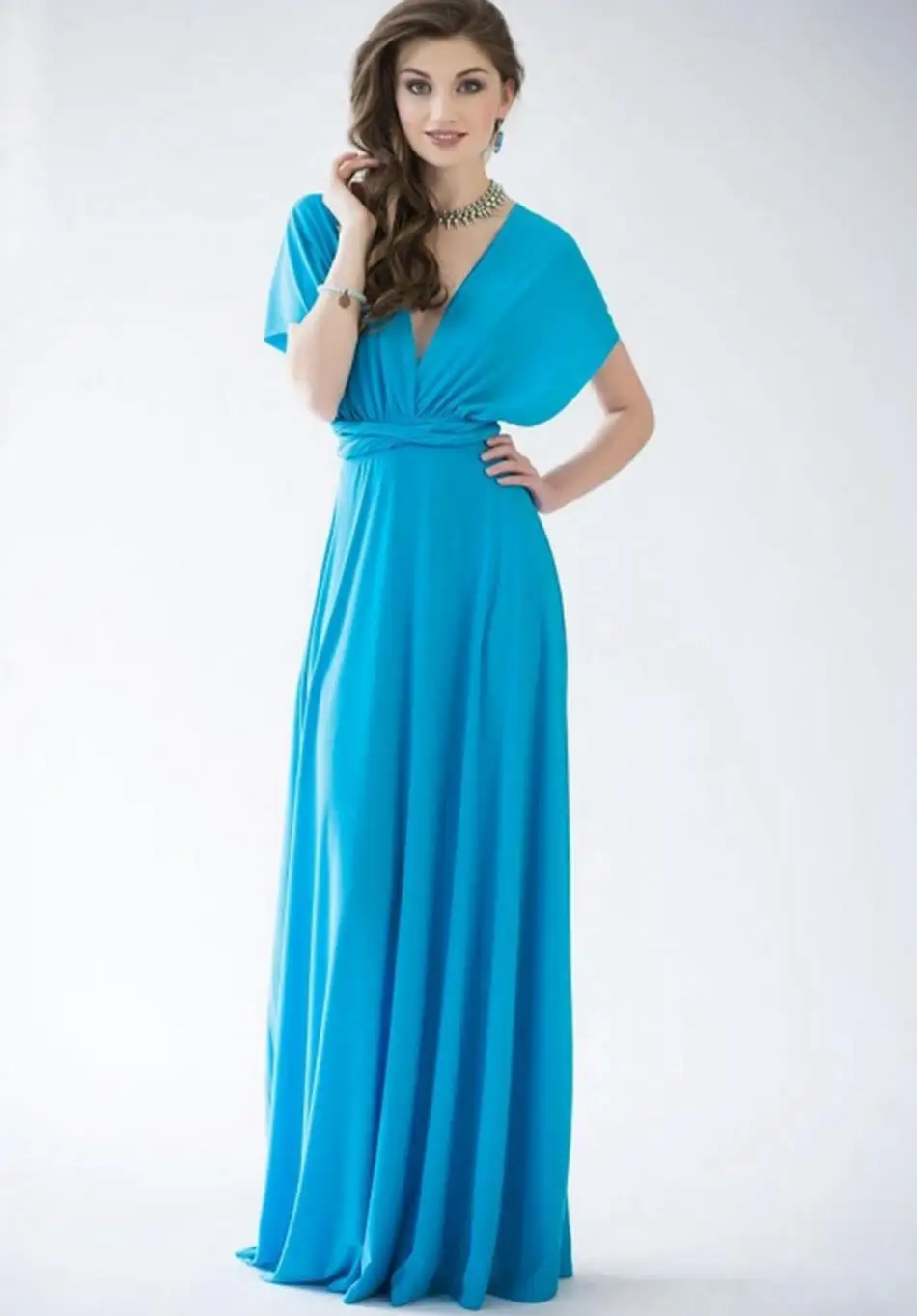 20 Color Summer Sexy Women Boho Maxi Dress Red Bandage Long Dress 2017 Sexy Women Dress Bridesmaids Robe Longue Femme 13