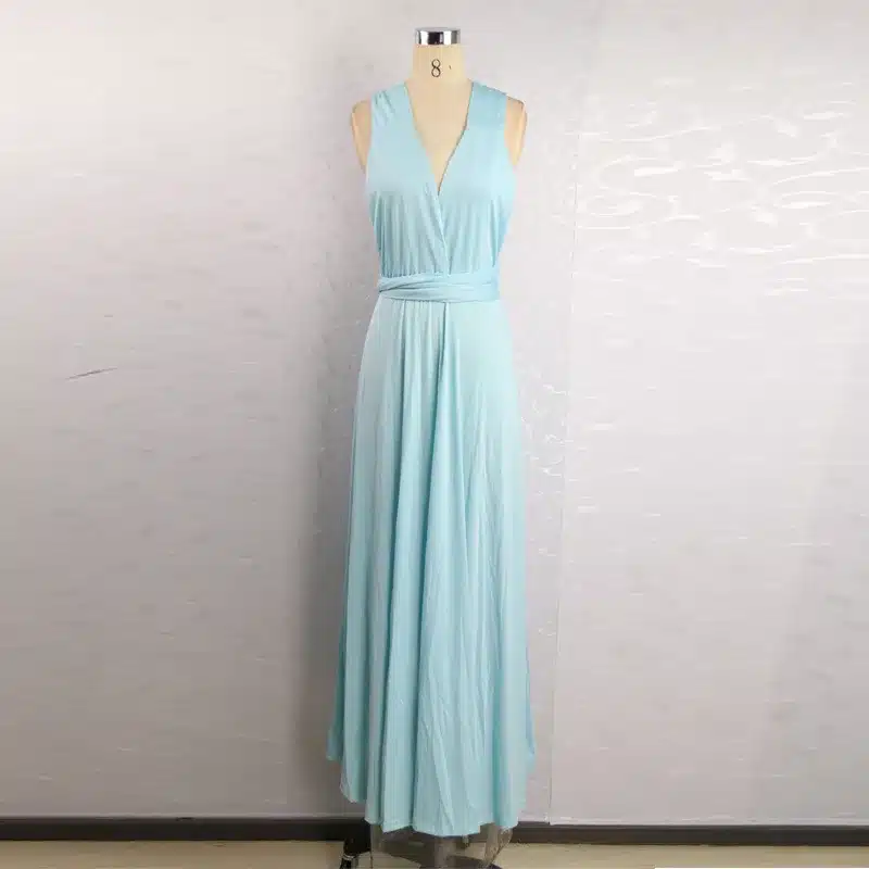 20 Color Summer Sexy Women Boho Maxi Dress Red Bandage Long Dress 2017 Sexy Women Dress Bridesmaids Robe Longue Femme 24