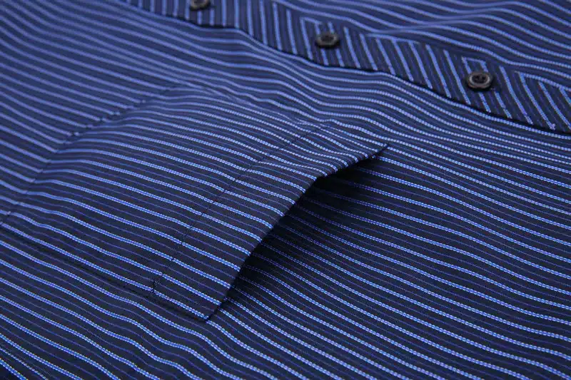 Plus Large Size 8XL 7XL 6XL 5XL 4XL Mens Business Casual Long Sleeved Shirt Classic Striped Male Social Dress Shirts 11