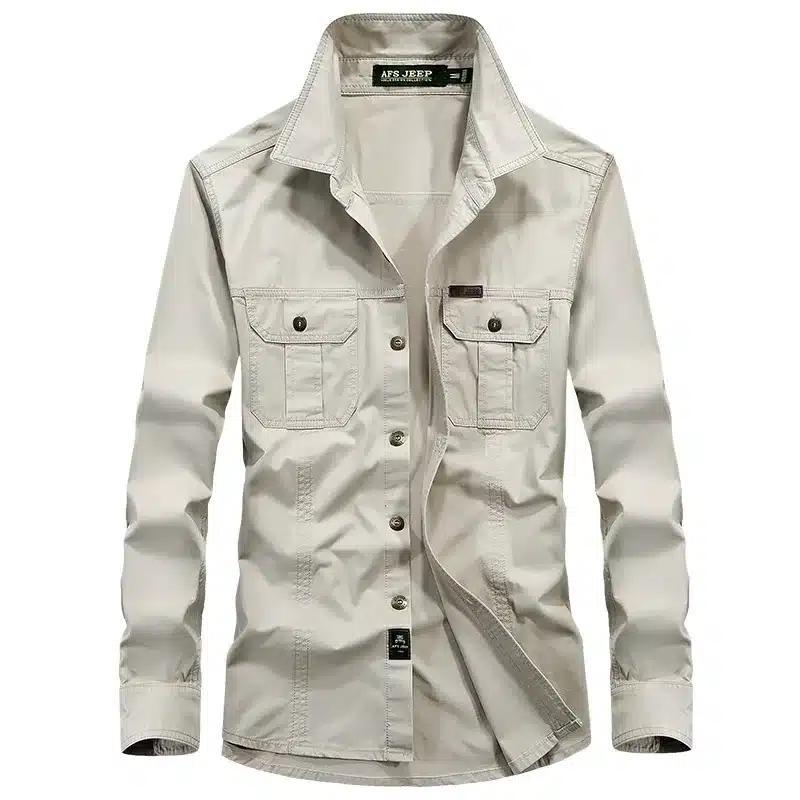 Men's Combat Shirt U.S Military Shirt AFS JEEP Breathable Brand Long Sleeve Shirt Autumn Casual Army Dress Shirt Camisas M-6XL 26