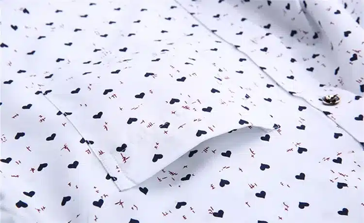 2017 Retro Floral Printed Man Casual Shirts Fashion Classic Men Dress Shirt Breathable Men's Long Sleeve Brand Clothing YN552 25