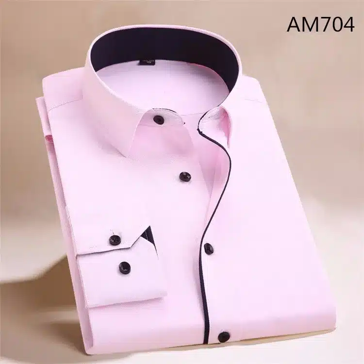 unisplendor Men Dress Shirts 2017 New Man Fashion Long Sleeve Slim Fit High Quality Solid Casual Business Shirt 4XL YN630 19