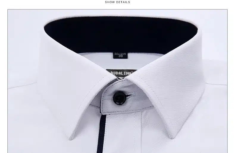 Dudalina Camisa Male Shirts Long Sleeve Men Shirt Brand Clothing Casual Slim Fit Camisa Social Striped Masculina Chemise Homme 14