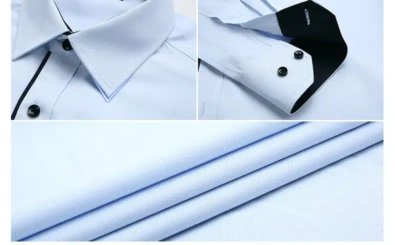 Dudalina Camisa Male Shirts Long Sleeve Men Shirt Brand Clothing Casual Slim Fit Camisa Social Striped Masculina Chemise Homme 19