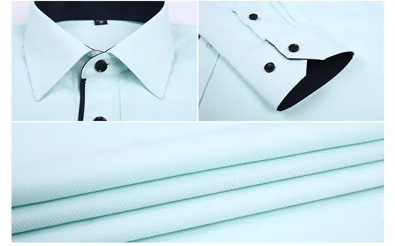 Dudalina Camisa Male Shirts Long Sleeve Men Shirt Brand Clothing Casual Slim Fit Camisa Social Striped Masculina Chemise Homme 23