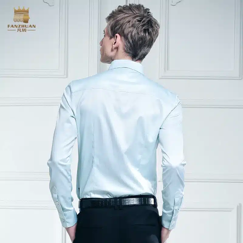 fanzhuan Free shipping New male man Summer casual fashion Men's flower prints Mens Long Sleeved Shirt Korean On Sale 612003 10