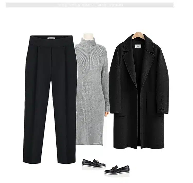 long sleeve winter wool coat women Europe style large size casaco feminino ladies autumn new Slim long woolen coats 5