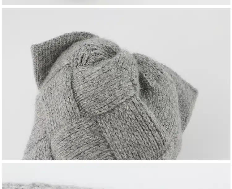 GZHiLOVINGL Cute Baby Girls Boys Kids Children Cat Ears Knitted Wool Hat 5 month-4 Years Kids Warm Winter Beanie Hat Girls Hats 10